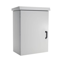 HOFFMAN ECL906050P Gabinete Para Exterior OSP ComLine de 18 UR 600 mm de Ancho 500 mm de Profundidad De Aluminio Color Gris Claro Con Proteccion NEMA 4/12/4X/3/3R; IP66