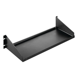 HOFFMAN ESH1915 Charola para Rack 19 Pulgadas Capacidad de Carga 34 kg Acero Dulce Color Negro 2 UR Dimensiones 482x381x95 mm