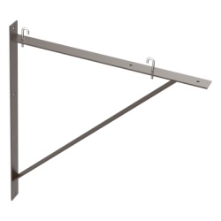 HOFFMAN LTSB151824BLK Kit de Soporte Triangular a Pared Para Escalerillas de 12 y 6 in de Ancho de Acero Color Negro