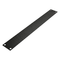HOFFMAN P19RPP1UB Tapa Ciega para Rack de 19 Pulgadas 1 UR Acero Negro