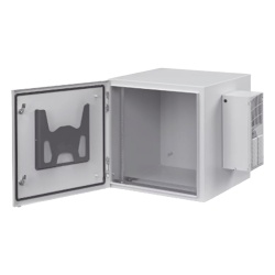 HOFFMAN PTRS362424G4A Gabinete Industrial ProTek de 19 UR de 922 x 600 x 614 mm Puerta Solida Con Aire Acondicionado de 800 BTU / Proteccion NEMA Tipo 4/12; IP66 Fabricado en Acero Color Gris Claro