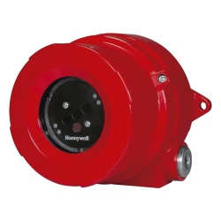 HONEYWELL ANALYTICS FS24XP-AMGXX Detector de flama industrial triple infrarrojo (IR3) vision de 90° alcance configurable 15-60 m salidas 4-20 mA reles HART y Modbus