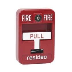 HONEYWELL HOME RESIDEO 5140-MPS1 Estacion de jalon convencional de accion simple color roja con cerradura