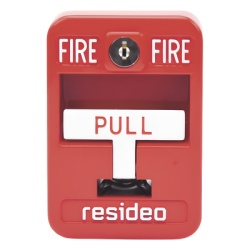 HONEYWELL HOME RESIDEO 5140-MPS1 Estación manual / Acción simple sin código / Reset con llave / Carcasa de aluminio fundido / Cumple ADA / UL listada - Img 2