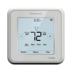 HONEYWELL HOME RESIDEO TH6320ZW2003 Termostato Z-Wave Plus / hasta 3H/2C bomba de calor o 2H/2C convencional / batería AA o 24 Vca / app y hub Z-Wave