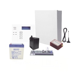 HONEYWELL HOME RESIDEO VISTA48/6150TB4G Panel de Alarma VISTA-48LA / 8 Zonas Cableadas + 40 Inalámbricas / 48 Usuarios / 3 Particiones / Comunicador 4G LTE-M / Teclado 6160RF