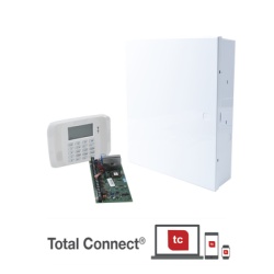 HONEYWELL HOME RESIDEO VISTA48/6162RF Panel de alarma VISTA-48LA / Teclado-receptor 6162RF / Hasta 64 zonas (48 protección + 16 llavero) / 3 particiones / Serie 5800