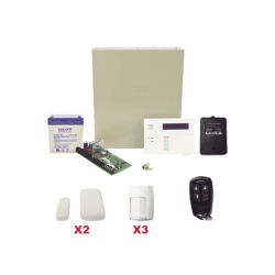 HONEYWELL HOME RESIDEO VISTA48PLUSMINI/6160RF Kit inalambrico de panel VISTA48 con teclado 6160RF receptor inalambrico 2 contactos 5800MINI 3 PIR 5800PIR 1 Control remoto 58344 Bateria y transformador