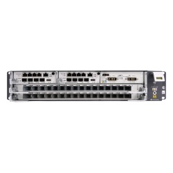 HUAWEI EA5800-X2 OLT GPON OptiXAccess Carrier Class con 1 tarjeta de 16 puertos GPON 2 ranuras 1 Fuente de alimentacion AC 2 UR