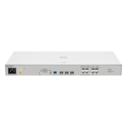 HUAWEI F1002-AC-H1 OLT Mini FTTh eKit 2 Puertos GPON (Incluye modulos C+) + 1 Puerto Uplink XGS-PON + 4 Puertos WAN/LAN Gigabit + 4 Puertos LAN Gigabit / All-In-One (Router Switch OLT Controladora) /