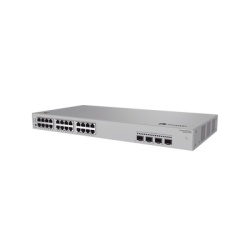 HUAWEI S220S-24P4J Switch de Acceso Gigabit Administrable PoE Capa 2 / 24 puertos 10/100/1000 Mbps (PoE) / 4 Puertos 2.5GE SFP Uplink / ERPS / IMGP Snooping / DHCP Snooping / PoE Perpetuo / 400 W / Ad