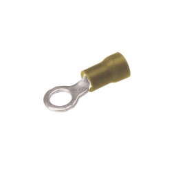HUBBELL BURNDY HUB-TP-10-516 Zapata Terminal de Ojillo para Tornillo 5/16 in (8 mm)/ Calibre 12-10 AWG / Con Aislamiento de Vinilo.