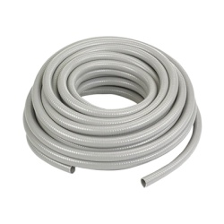 HUBBELL HUB-G1050 Manguera hermetica flexible tipo PolyTuff no metalica gris de 1/2" 100 pies. Uso comercial/industrial.
