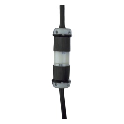 HUBBELL HUB-HBL-2323 Conector Industrial con Bloqueo de Media Vuelta / 20 A 250 V CA / 2 Polos 3 Hilos / Color Blanco y Negro / Nema L6-20R. - Img 3