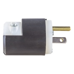 HUBBELL HUB-HBL-5266-C Clavija Entrada Recta/ 15A 125V/ 2 Polos 3 Hilos/ Nema 5-15P/ Grado Industrial- Comercial. - Img 2