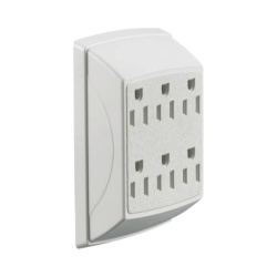 HUBBELL HUB-RT-600-W Multicontacto Duplex con 6 Salidas/ 15 A 125 V CA/ 2 Polos 3 Hilos / Color Blanco.