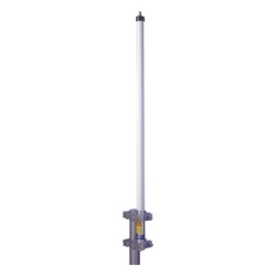 HUSTLER HX10-45070 Antena base UHF 450-470 MHz Fibra de Vidrio 10 dB de Ganancia Serie HX para Climas Extremos