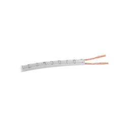 INDIANA PC02 Cable 2 x 18 AWG / Tipo POT / 100 Metros (328.08 Pies) / NOM-063-SCFI / Color Blanco / Aplicaciones en Electrodomesticos y Electronicos