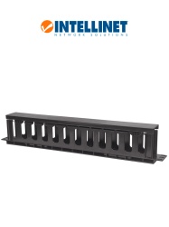 INTELLINET ITL1590008 INTELLINET 714679 - Organizador Horizontal /19" / 1U / Plastico / 8cm