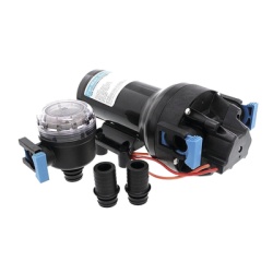 JABSCO P602J-218S-3A Bomba de diafragma controlada por presion para trabajo pesado ParMax 6 de 24 Vcd 60PSI