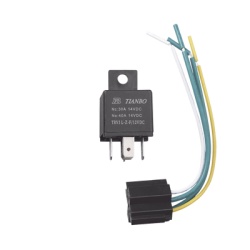 JIMIIOT 24VRELAY Relevador de 5 pines automotriz de 24 volts