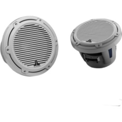 JL AUDIO 10-03080-00 Subwoofer Náutico 8" / 200 W RMS / 4 Ω / Polipropileno Relleno de Mica / Deflector Infinito o Caja Sellada / Rejilla Clásica Blanca / Marino IPX6