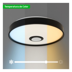 JWJ JLAR-3003 Luminario LED JLAR-3003 / 30W / 2400 Lumenes / Bluetooth Control App / Voltaje 85-265V / Temperatura 6500K Fria / Garantia 3 Anos