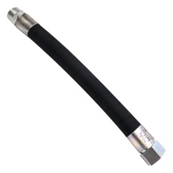 KIDDE WK-283899-000 Manguera flexible de descarga de 2 pulgadas para sistemas de extincion con agente limpio conexion giratoria a la valvula del cilindro y rosca NPT macho a la tuberia