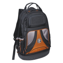 KLEIN TOOLS 554-21BP-14 Mochila para herramientas Tradesman Pro? de 36 8 cm en color negro con 39 bolsillos (No incluye herramientas).