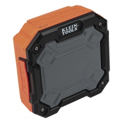 KLEIN TOOLS AEPJS3 Bocina Portatil BLUETOOTHÂ® con Iman y Gancho para Colgarse. Permite Altavoz Manos Libres con Microfono Incorporado.