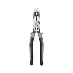 KLEIN TOOLS J2159CRTP Pinza Hibrida Alta Palanca para Corte/ Ponchado/ Pelacable/ Cortaperno.