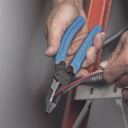 KLEIN TOOLS K120-35 Pelacables con Corte por Cizalla para Cable Solido 8-18 y Cable Trenzado 10-20 AWG. - Img 8