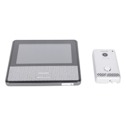 KOCOM KCVS701IP2WB KIT DE VIDEOPORTERO IP COLOR NEGRO / Apertura con app / Super elegante / Monitor WIFI / Alimentacion 110vca - Img 2