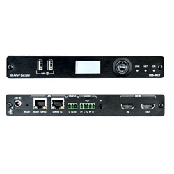 KRAMER KDS-DEC7 Codificador AVoIP | Entrada HDMI |Â 4K60 | Red 1G | Soporta KVM | IR RS232 CEC | HDR10 | PoE | Escalable 999 Canales | Baja Latencia