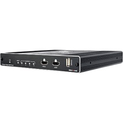 KRAMER VW-4 Controlador de Video Wall | 4 Salidas HDMI | 1 Entrada HDMI | 1 Salida HDMI Loop | Resolución Máxima de Entrada 4K@60Hz (4:4:4) | Resolución de Salida 1080p | HDCP 2.2 y 1.4 | Escalable hasta 64 Pantallas | Configuración v&iacu
