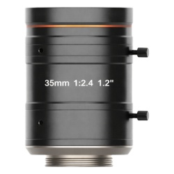 Lente FA Hikrobot MVL-KF3524M-25MP de 35 mm, 25 MP, 1.2", montura C