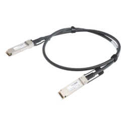 LINKEDPRO BY EPCOM LP-DAC-100G-1M Cable DAC QSFP28 de 100 Gbps a 100 Gbps / Passive Direct Attach Copper Twinax Cable / Longitud: 1 metro