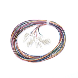 LINKEDPRO BY EPCOM LP-FO-MM-PIG-12-LC-V2 Kit de 12 Pigtails LC Multimodo OM3 50/125 conectores beige 2 metros