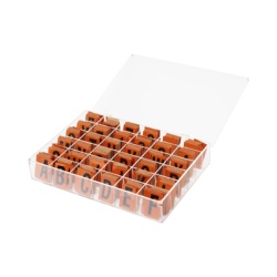 LINKEDPRO BY EPCOM LP-KER Kit Etiquetas Reflectivas para Identificacion de Cajas de Empalme