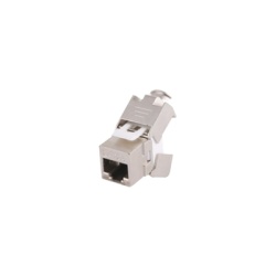 LINKEDPRO BY EPCOM LP-KJ6AS-04 Modulo Jack Keystone Cat6A Blindado (STP) sin Herramienta (Toolless) para Faceplate