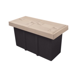 LINKEDPRO BY EPCOM LP-RL2TL Registro de Telecomunicaciones L2T Ligero 2 Tapas Resistencia 2.5 Toneladas Uso Peatonal