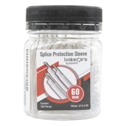 LINKEDPRO BY EPCOM LP-S-S-60 Bote con 100 Mangas para Fusion de Fibra Optica de 60 mm (2.36 Pulgadas)