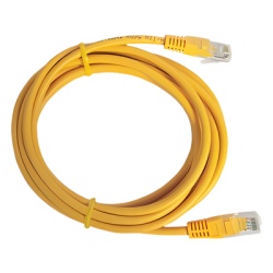 LINKEDPRO BY EPCOM LP-UT6-050-YE Cable de Parcheo UTP Cat6 - 0.5 Metros (1.64 Pies) - Amarillo