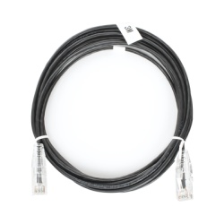 LINKEDPRO BY EPCOM LP-UT6-300-BK-28 Cable de Parcheo Slim UTP Cat6 - 3 Metros (9.84 Pies) Negro Diametro Reducido (28 AWG)