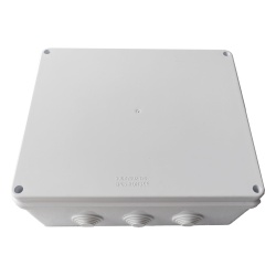LINKEDPRO LP-WBX-300 Caja de Derivacion-Conexion para Exterior IP65 con 12 Entradas / 300 x 250 x 120 mm / Sellado Seguro con Empaque + 4 Tornillos / Resiste Agua Polvo y Sol Directo - Img 2