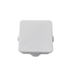 LINKEDPRO LP-WBX-80 Caja de Derivacion-Conexion para Exterior IP56 con 7 Entradas / 80 x 80 x 50 mm / Sellado Seguro con Empaque + 4 Tornillos / Resiste Agua Polvo y Sol Directo