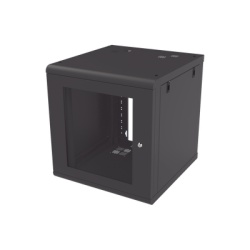 LINKEDPRO SR-1912-GN2G Gabinete de Pared 12U de 635 mm de Profundidad Rack de 19 in en Acero Reforzado: Compacto y Resistente para Soluciones Profesionales