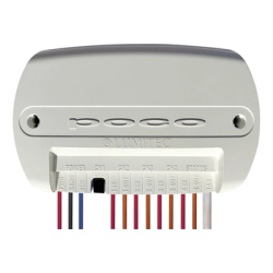 LUMITEC 101699 Modulo de control de iluminacion / 4 puertos / IP67 / 10 A por puerto / 3.5 x 1.3 x 5.5 in