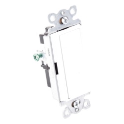 LUTRON ELECTRONICS CA1PSWHS Apagador de pared Claro unipolar tipo paleta 15 A 120/277 V para cargas generales de iluminacion y motores color blanco brillante - Img 5