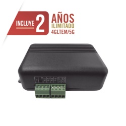 M2M SERVICES MQ03-LTE-M Controlador 4GLTEM / 4 ENTRADAS Y 2 SALIDAS / 2 ANOS ILIMITADOS INCLUIDOS / Activacion Remota /Notificacion PUSH e EMAIL / APP SIN COSTO / Soporte para Reporte a Central de Ala